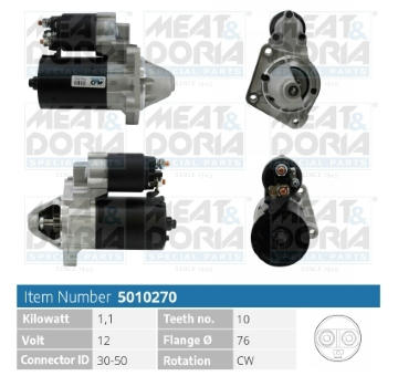 żtartér MEAT & DORIA 5010270