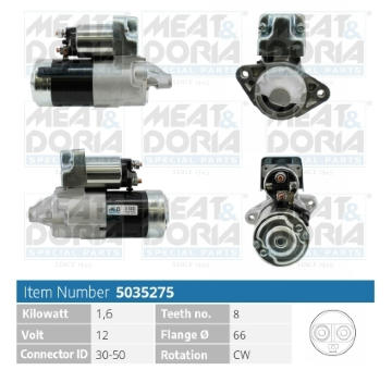 żtartér MEAT & DORIA 5035275