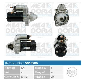 żtartér MEAT & DORIA 5015286