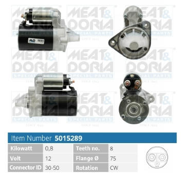 żtartér MEAT & DORIA 5015289