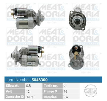żtartér MEAT & DORIA 5048300