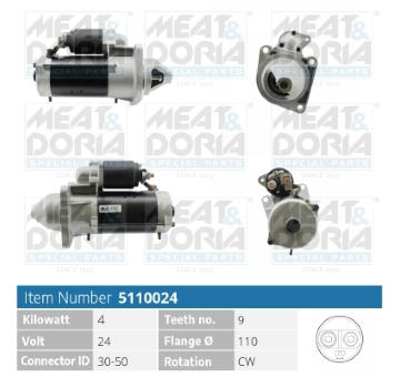 żtartér MEAT & DORIA 5110024