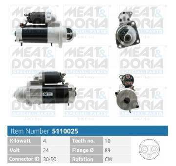 żtartér MEAT & DORIA 5110025