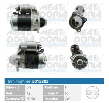 żtartér MEAT & DORIA 5015303