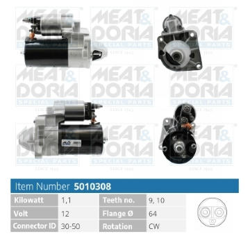 żtartér MEAT & DORIA 5010308