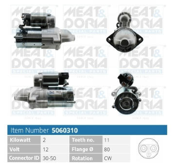 żtartér MEAT & DORIA 5060310