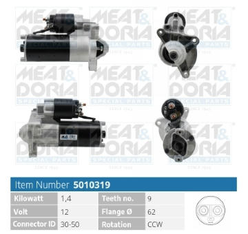 żtartér MEAT & DORIA 5010319