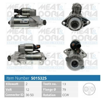 żtartér MEAT & DORIA 5015325