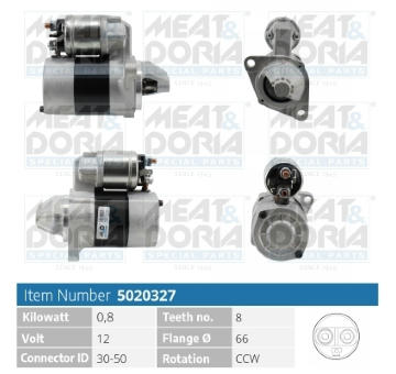 żtartér MEAT & DORIA 5020327