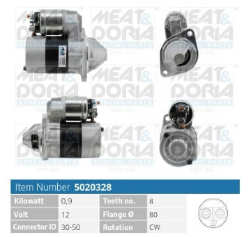 żtartér MEAT & DORIA 5020328