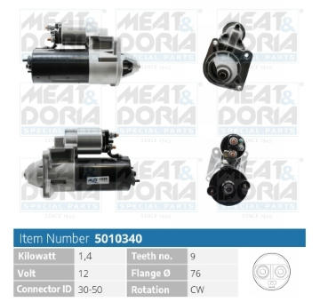 żtartér MEAT & DORIA 5010340