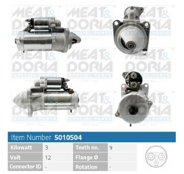 Startér MEAT & DORIA 5010504