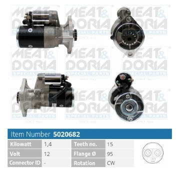 Startér MEAT & DORIA 5020682