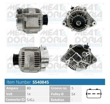 generátor MEAT & DORIA 5540845