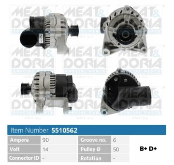 generátor MEAT & DORIA 5510562