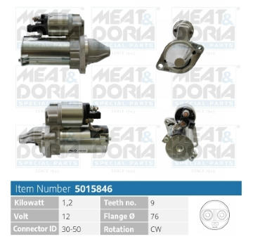 żtartér MEAT & DORIA 5015846