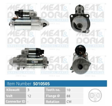 Startér MEAT & DORIA 5010505