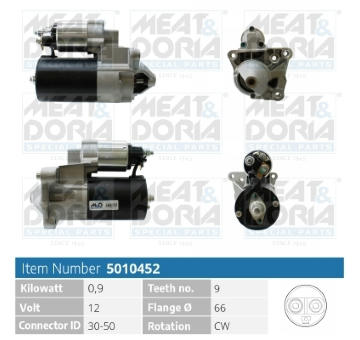 żtartér MEAT & DORIA 5010452
