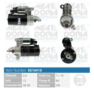 Startér MEAT & DORIA 5010410
