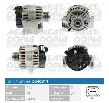 generátor MEAT & DORIA 5540811