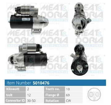 żtartér MEAT & DORIA 5010476