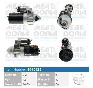 żtartér MEAT & DORIA 5010429