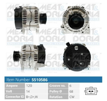 generátor MEAT & DORIA 5510586