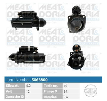 Startér MEAT & DORIA 5065800