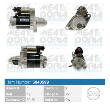 Startér MEAT & DORIA 5040599