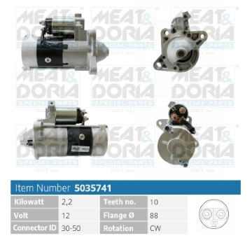 żtartér MEAT & DORIA 5035741