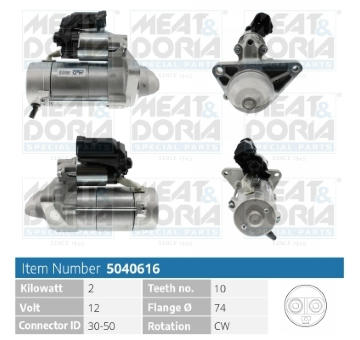 żtartér MEAT & DORIA 5040616