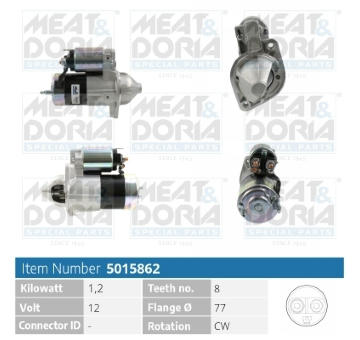 Startér MEAT & DORIA 5015862