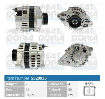 generátor MEAT & DORIA 5520935
