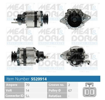 generátor MEAT & DORIA 5520914