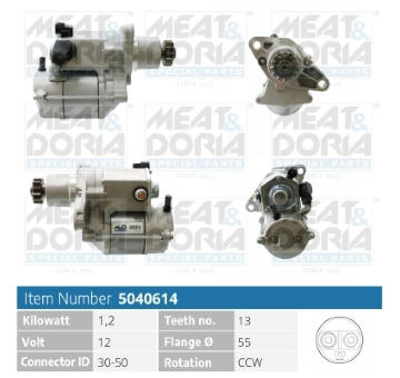 żtartér MEAT & DORIA 5040614