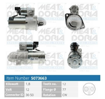 żtartér MEAT & DORIA 5073663