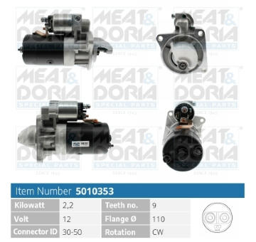 żtartér MEAT & DORIA 5010353