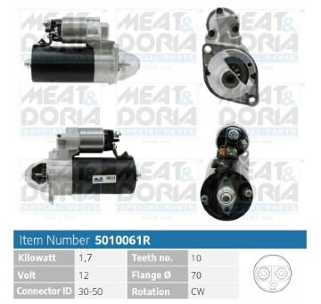żtartér MEAT & DORIA 5010061R