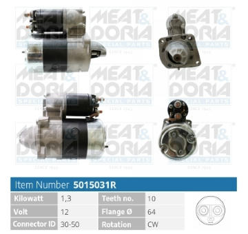 Startér MEAT & DORIA 5015031R