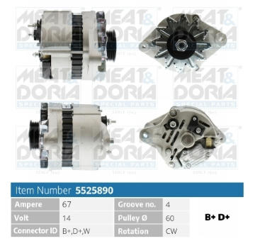 generátor MEAT & DORIA 5525890