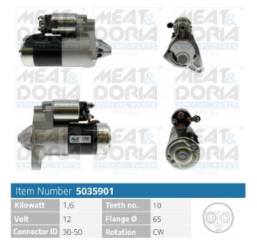 Startér MEAT & DORIA 5035901