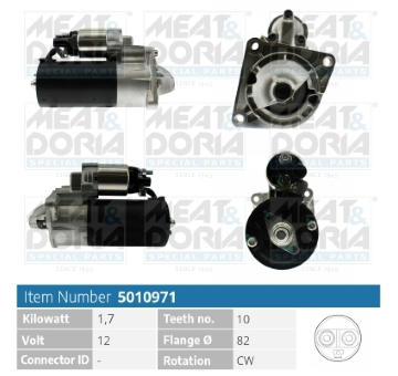 Startér MEAT & DORIA 5010971