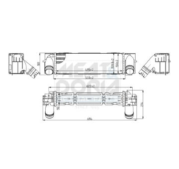 Chladič turba MEAT & DORIA 995144