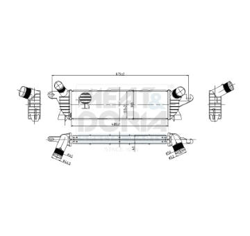 Chladič turba MEAT & DORIA 995308