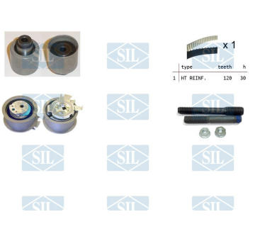 ozubení,sada rozvodového řemene Saleri SIL TK1061