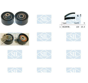 ozubení,sada rozvodového řemene Saleri SIL TK1286