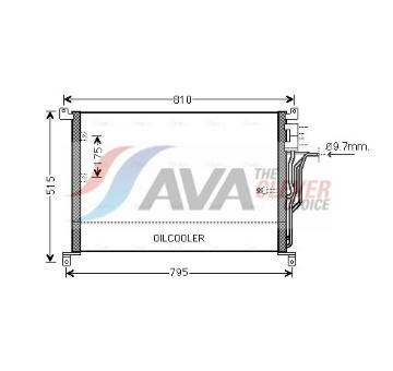 Kondenzátor, klimatizace AVA Clever Choice AI5301