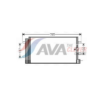 Kondenzátor, klimatizace AVA Clever Choice AI5352D