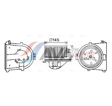 vnitřní ventilátor AVA Clever Choice AI8376