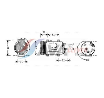 Kompresor, klimatizace AVA Clever Choice AIAK178